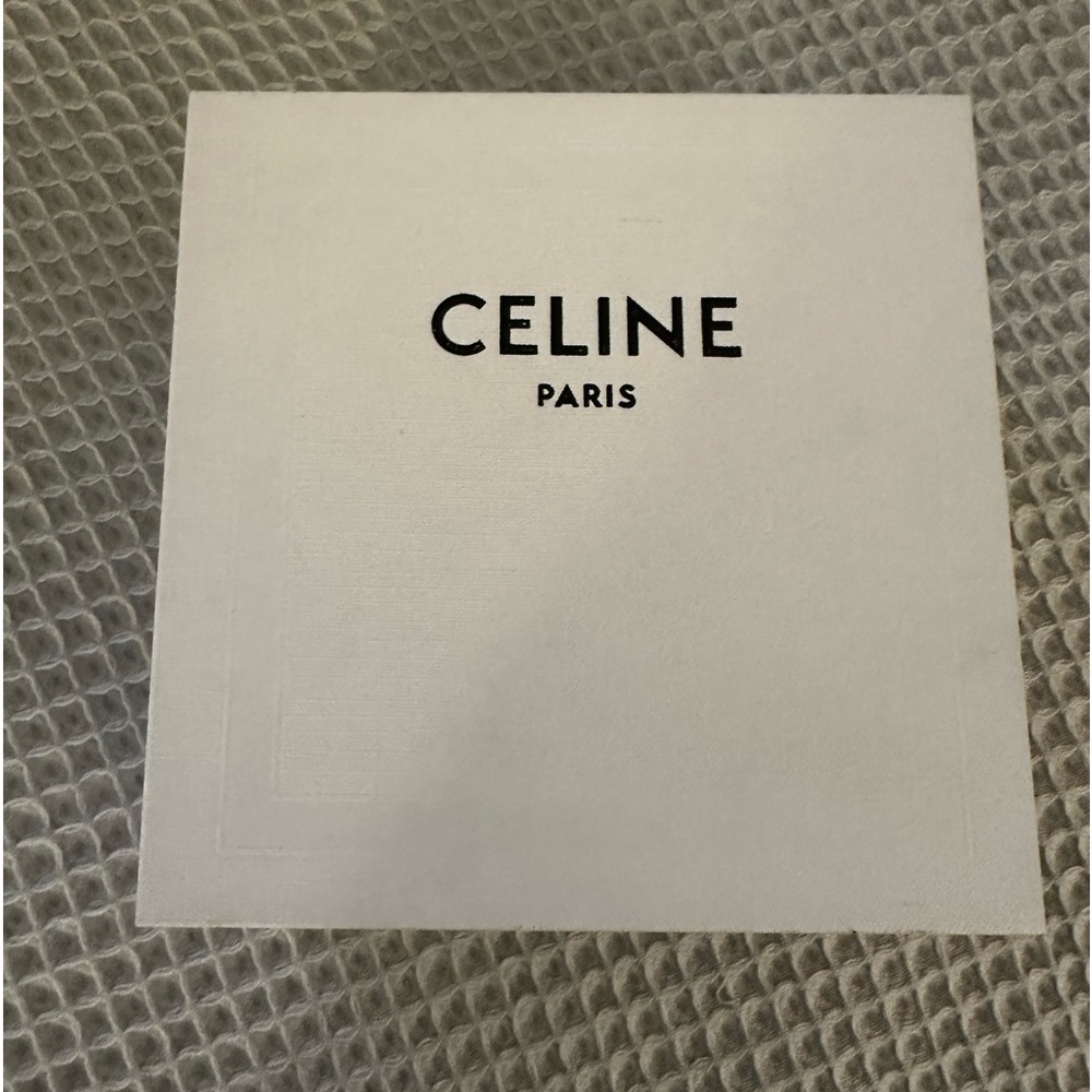 Authentic Celine, textured paper gift box